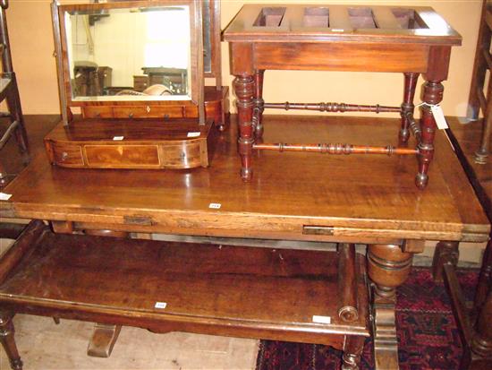 Oak refectory table